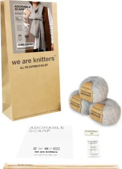 We Are Knitters Adorable Scarf Kit| Accessories|Scarves