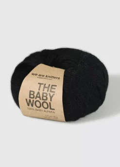 We Are Knitters Baby Alpaca Black| DK|Alpaca