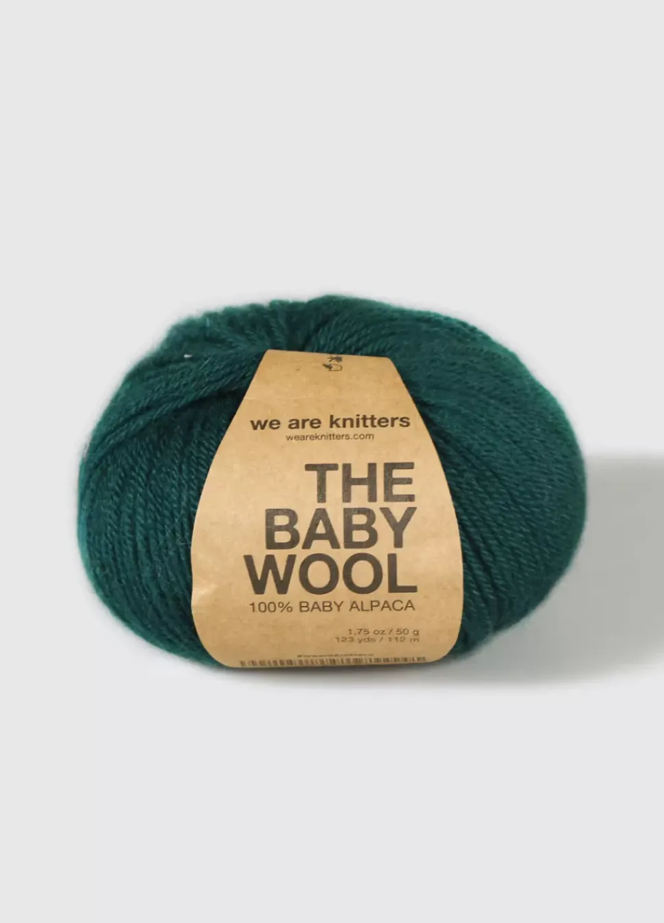 We Are Knitters Baby Alpaca Forest Green| DK|Alpaca