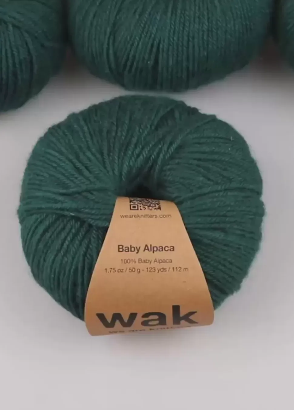 We Are Knitters Baby Alpaca Forest Green| DK|Alpaca