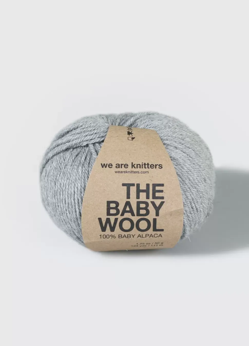 We Are Knitters Baby Alpaca Grey| DK|Alpaca