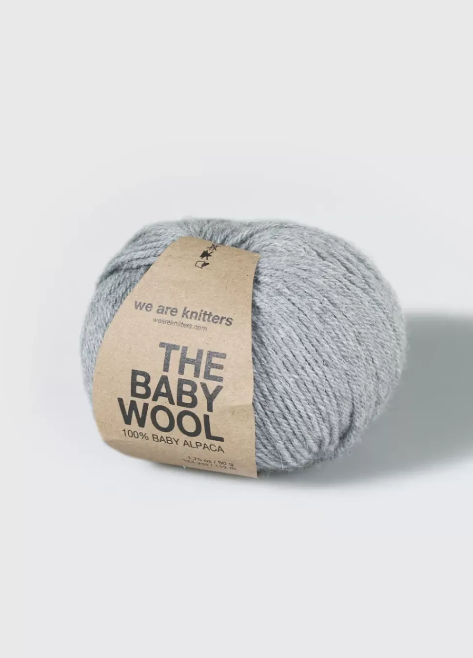 We Are Knitters Baby Alpaca Grey| DK|Alpaca