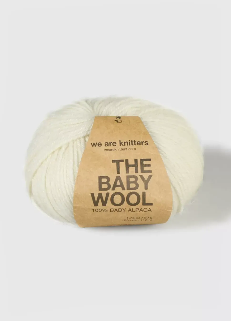 We Are Knitters Baby Alpaca Natural| DK|Alpaca
