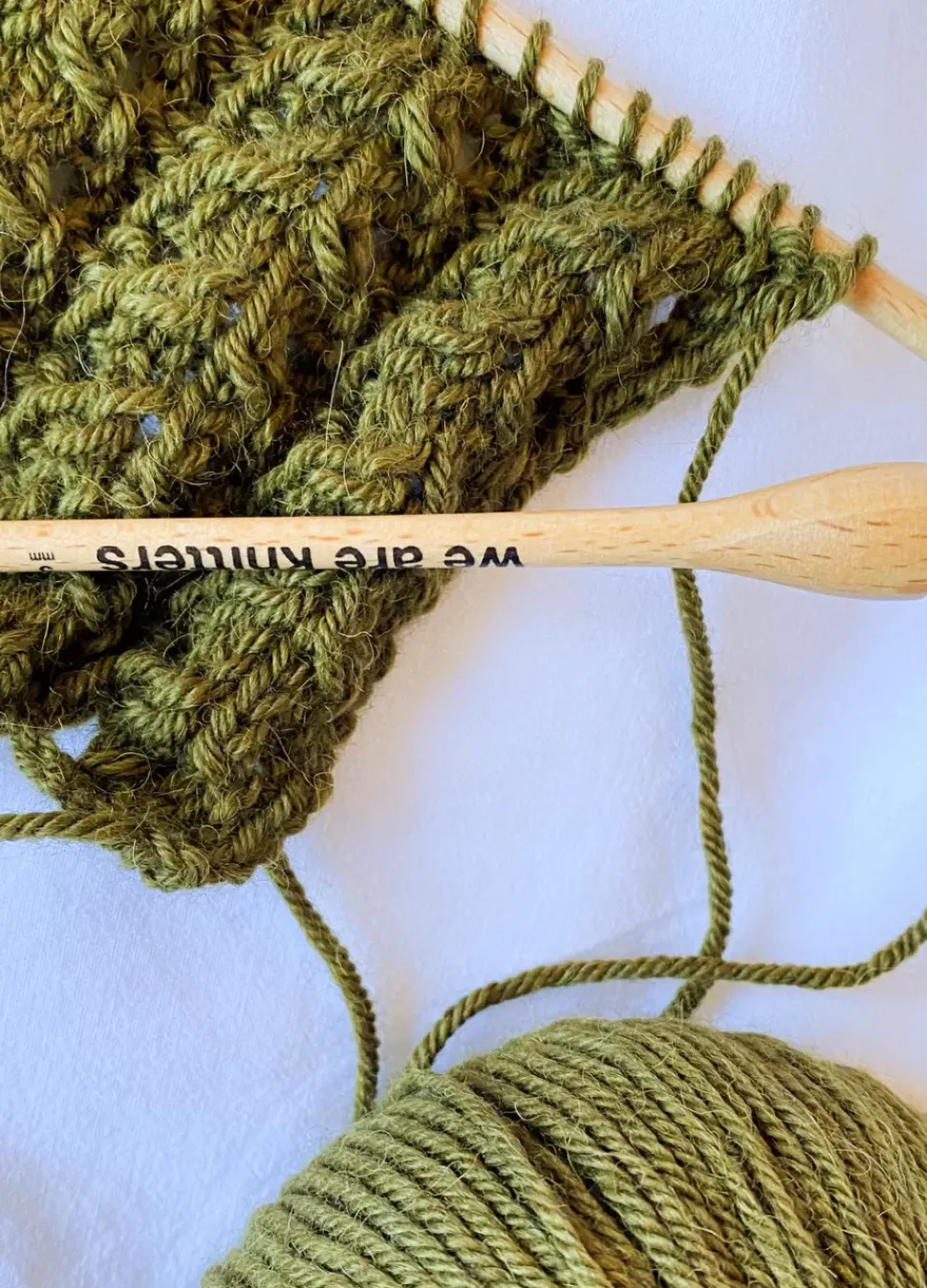 We Are Knitters Baby Alpaca Olive| DK|Alpaca