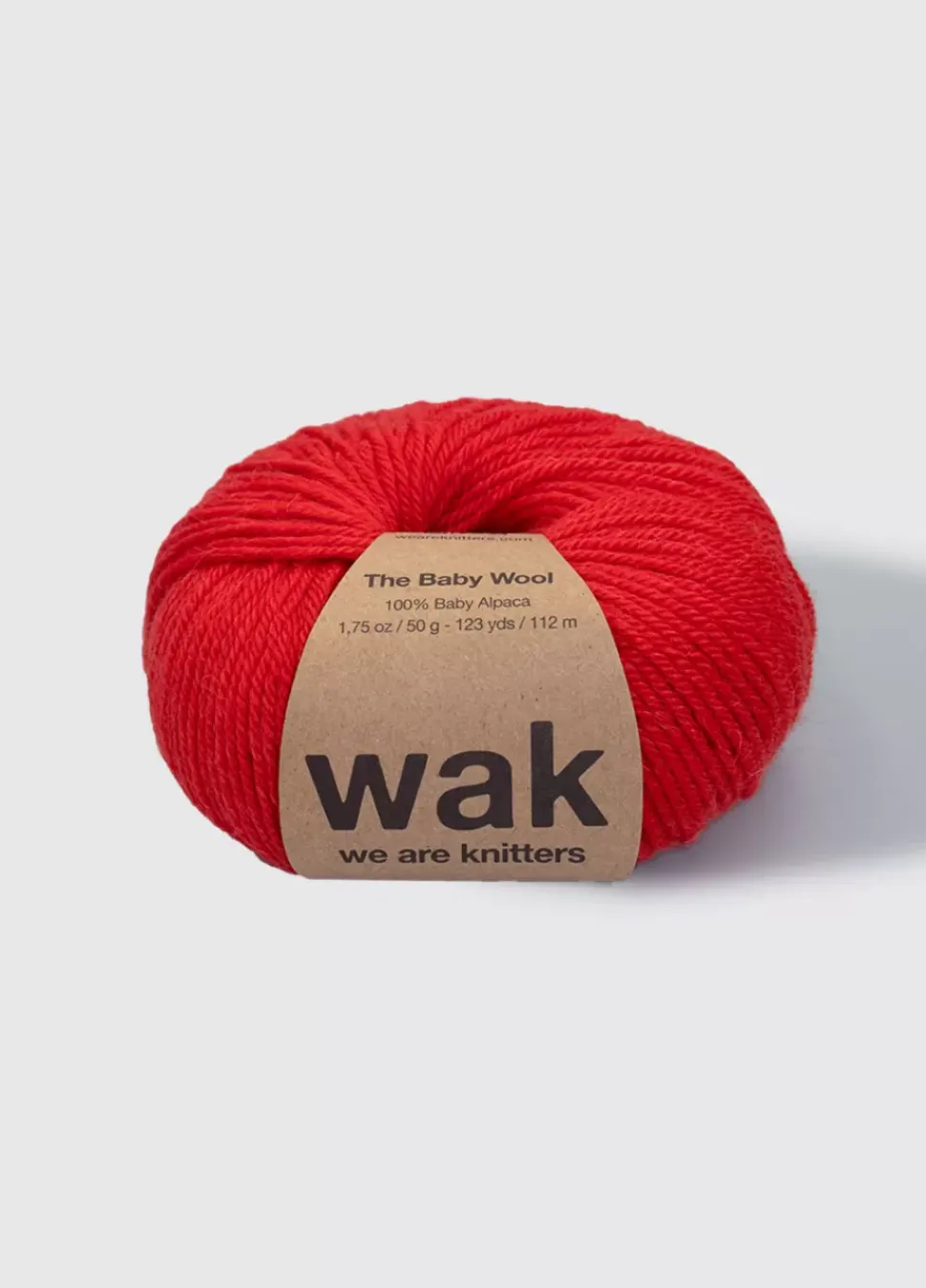 We Are Knitters Baby Alpaca Poppy Red| DK|Alpaca