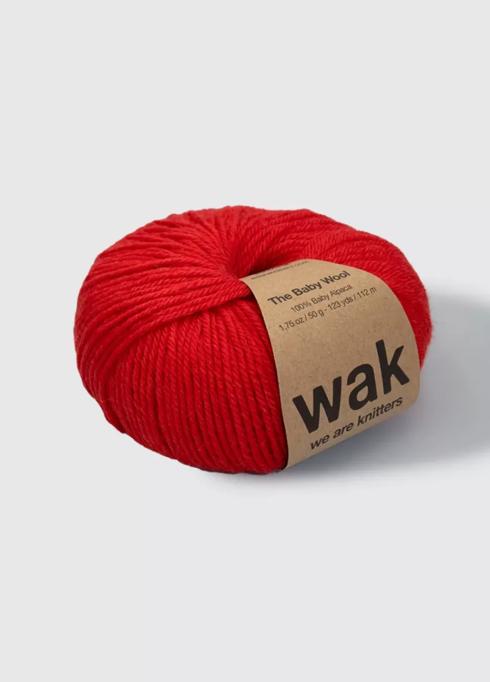 We Are Knitters Baby Alpaca Poppy Red| DK|Alpaca