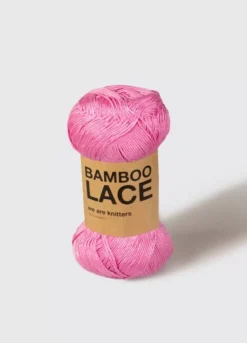 We Are Knitters Bamboo Lace Bubblegum - Last Units| Fingering / Sock|Bamboo