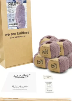 We Are Knitters Cable Crush Cardigan x @knitatude Kit| Knitatude|Cardigan & Vests