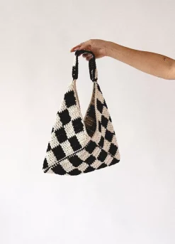 We Are Knitters Checkered Bag Kit @Belinalilly| Multifiber Kits