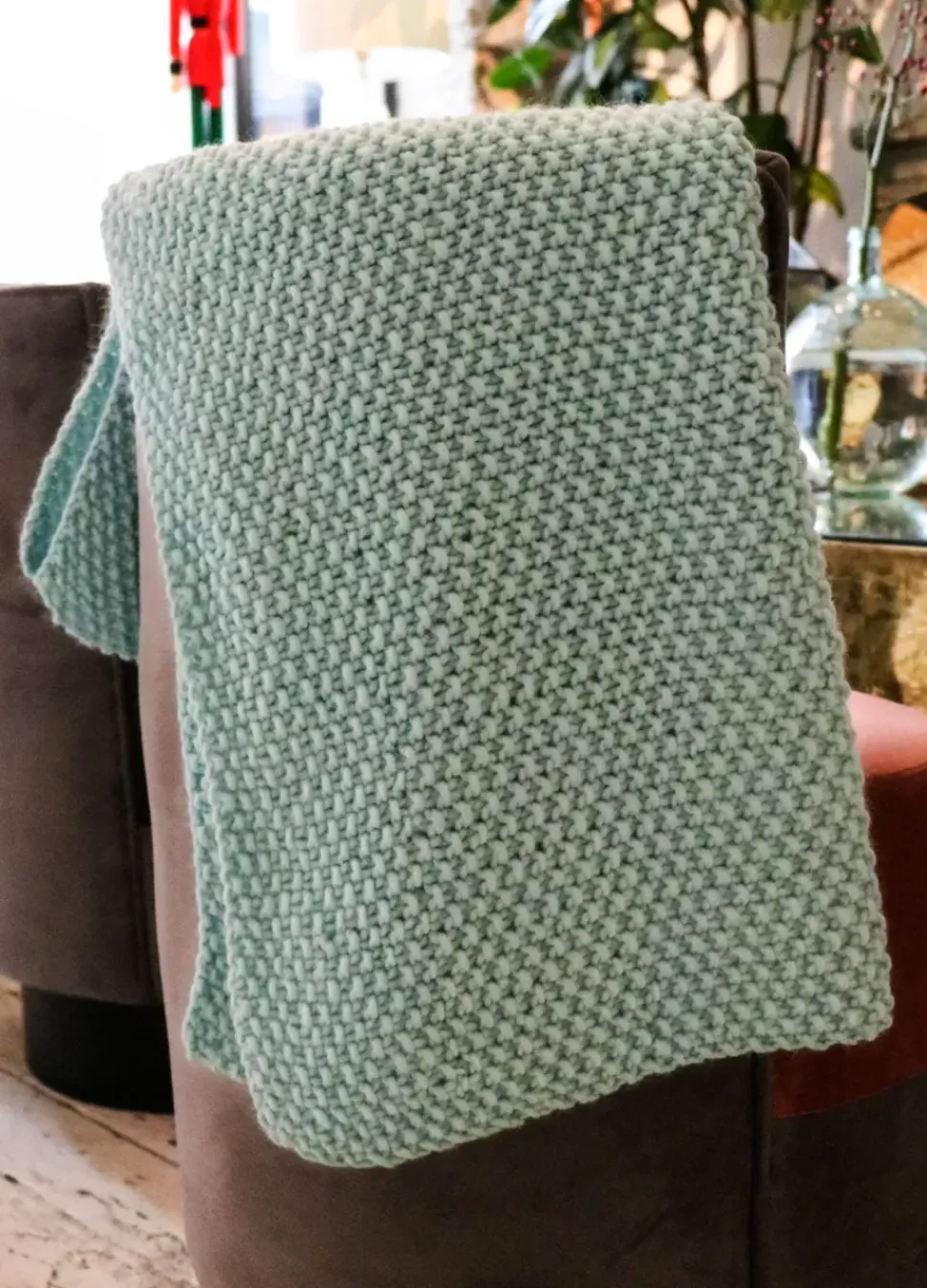 We Are Knitters Clyd Blanket Kit| Blankets|Cardigan & Vests