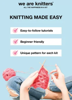 We Are Knitters Dinka Scarf Kit| Accessories|Scarves