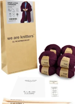 We Are Knitters Drop A Star Cardigan Kit| Cardigan & Vests