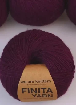 We Are Knitters Finita Yarn Bordeaux| Fingering / Sock|Merino