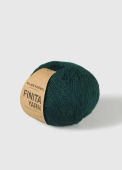 We Are Knitters Finita Yarn Forest Green| Fingering / Sock|Merino