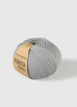 We Are Knitters Finita Yarn Grey| Fingering / Sock|Merino