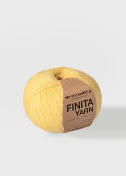 We Are Knitters Finita Yarn Light Yellow| Fingering / Sock|Merino