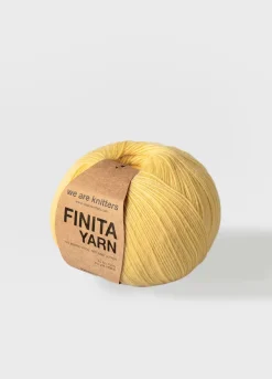 We Are Knitters Finita Yarn Light Yellow| Fingering / Sock|Merino
