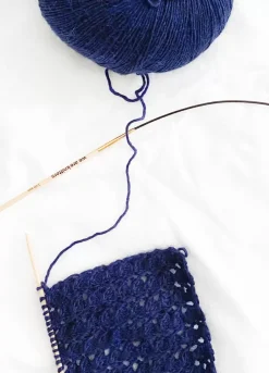We Are Knitters Finita Yarn Navy Blue| Fingering / Sock|Merino