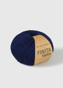 We Are Knitters Finita Yarn Navy Blue| Fingering / Sock|Merino