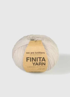 We Are Knitters Finita Yarn Pearl Grey| Fingering / Sock|Merino
