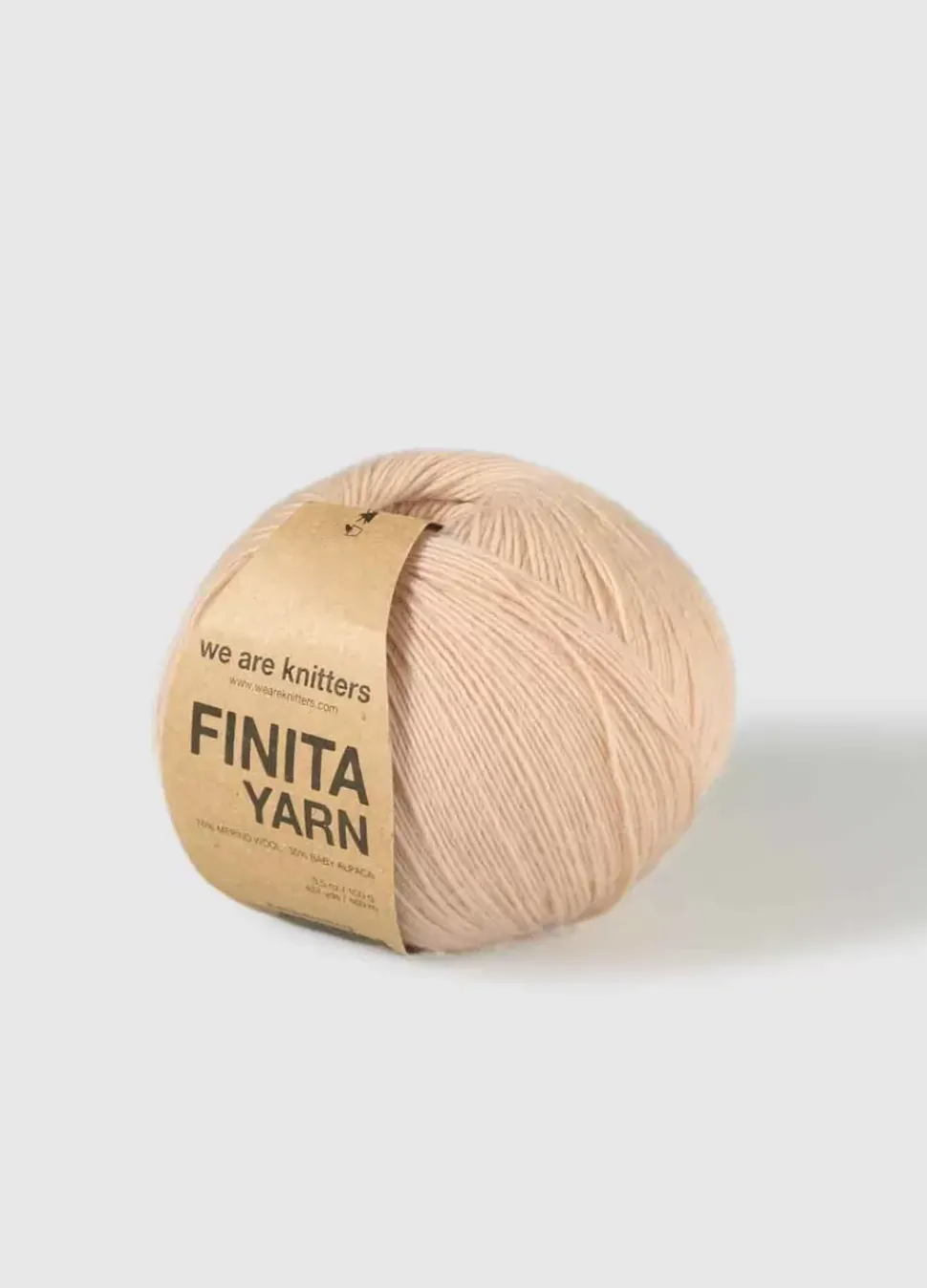 We Are Knitters Finita Yarn Salmon| Fingering / Sock|Merino