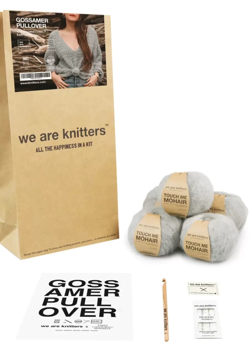 We Are Knitters Gossamer Pullover x @twoofwands Kit| Two Of Wands