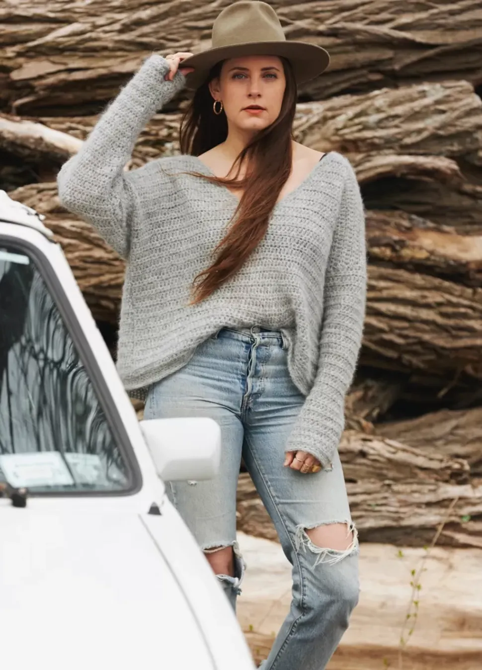 We Are Knitters Gossamer Pullover x @twoofwands Kit| Two Of Wands