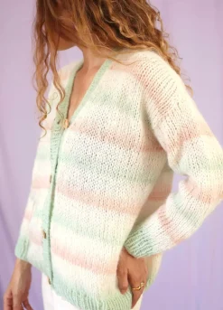 We Are Knitters Kakigori Cardigan Kit x @morganem2| Morgane Matthieu