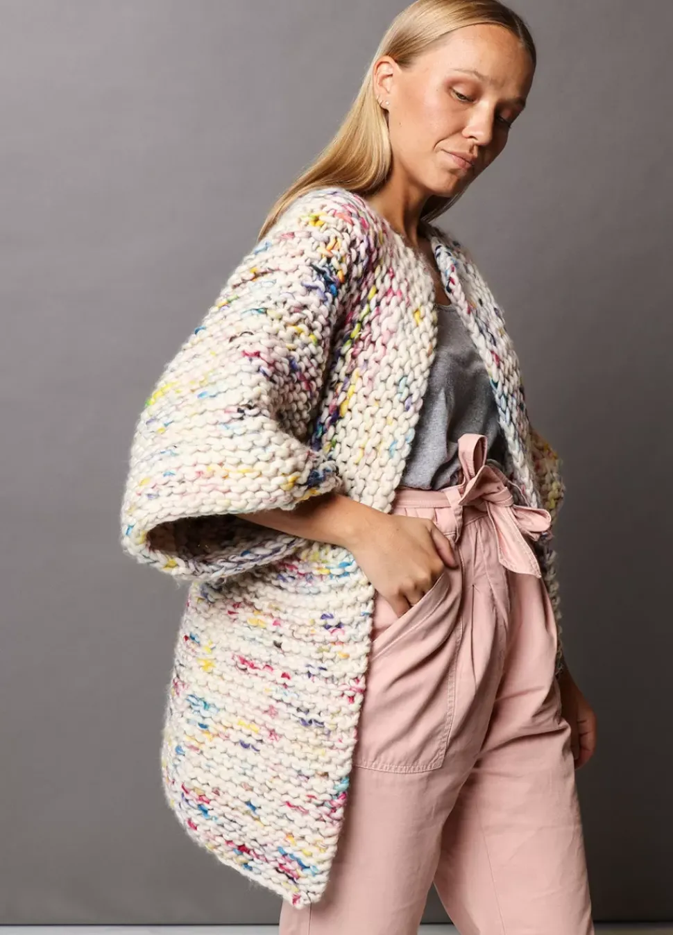We Are Knitters Melvoin Cardigan Kit| Accessories|Cardigan & Vests
