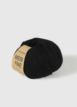 We Are Knitters Merifine Black| DK|Merino