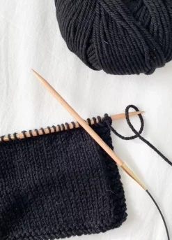 We Are Knitters Merifine Black| DK|Merino