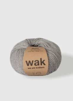 We Are Knitters Merifine Light Grey| DK|Merino
