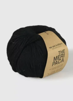 We Are Knitters Meripaca Black| Worsted / Aran|Merino