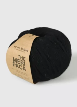 We Are Knitters Meripaca Black| Worsted / Aran|Merino