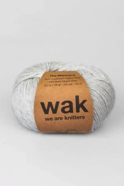 We Are Knitters Meripaca Light Grey| Worsted / Aran|Merino