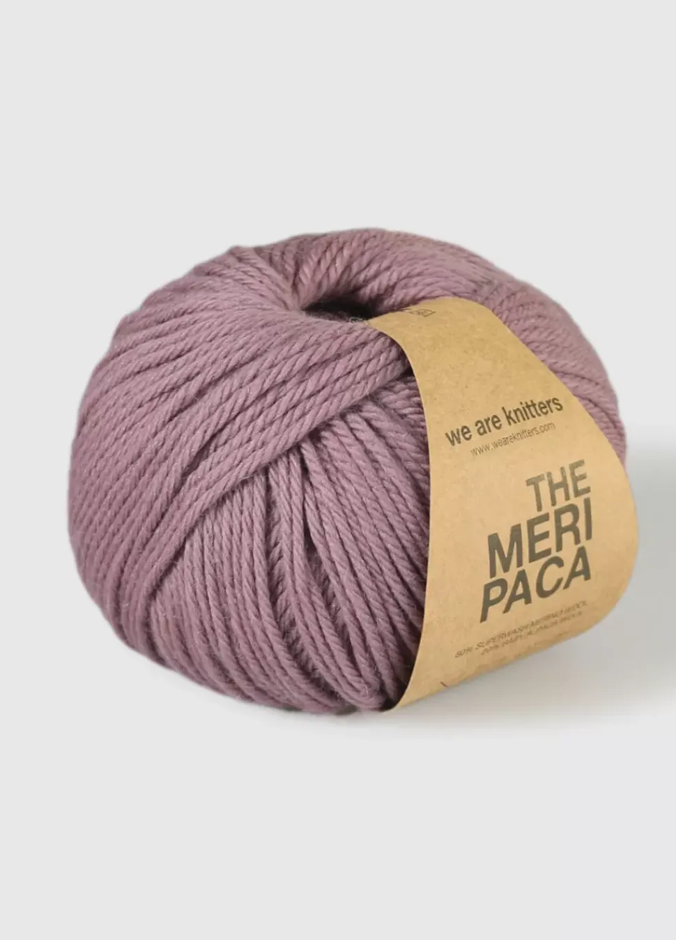 We Are Knitters Meripaca Mauve| Worsted / Aran|Merino