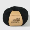 We Are Knitters Meriwool Black| Worsted / Aran|Merino