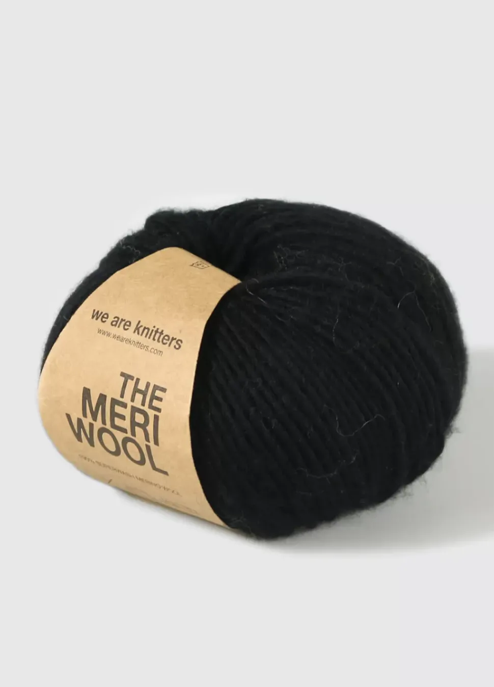 We Are Knitters Meriwool Black| Worsted / Aran|Merino