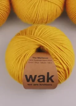 We Are Knitters Meriwool Mustard| Worsted / Aran|Merino
