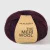 We Are Knitters Meriwool Spotted bourdeaux| Worsted / Aran|Merino