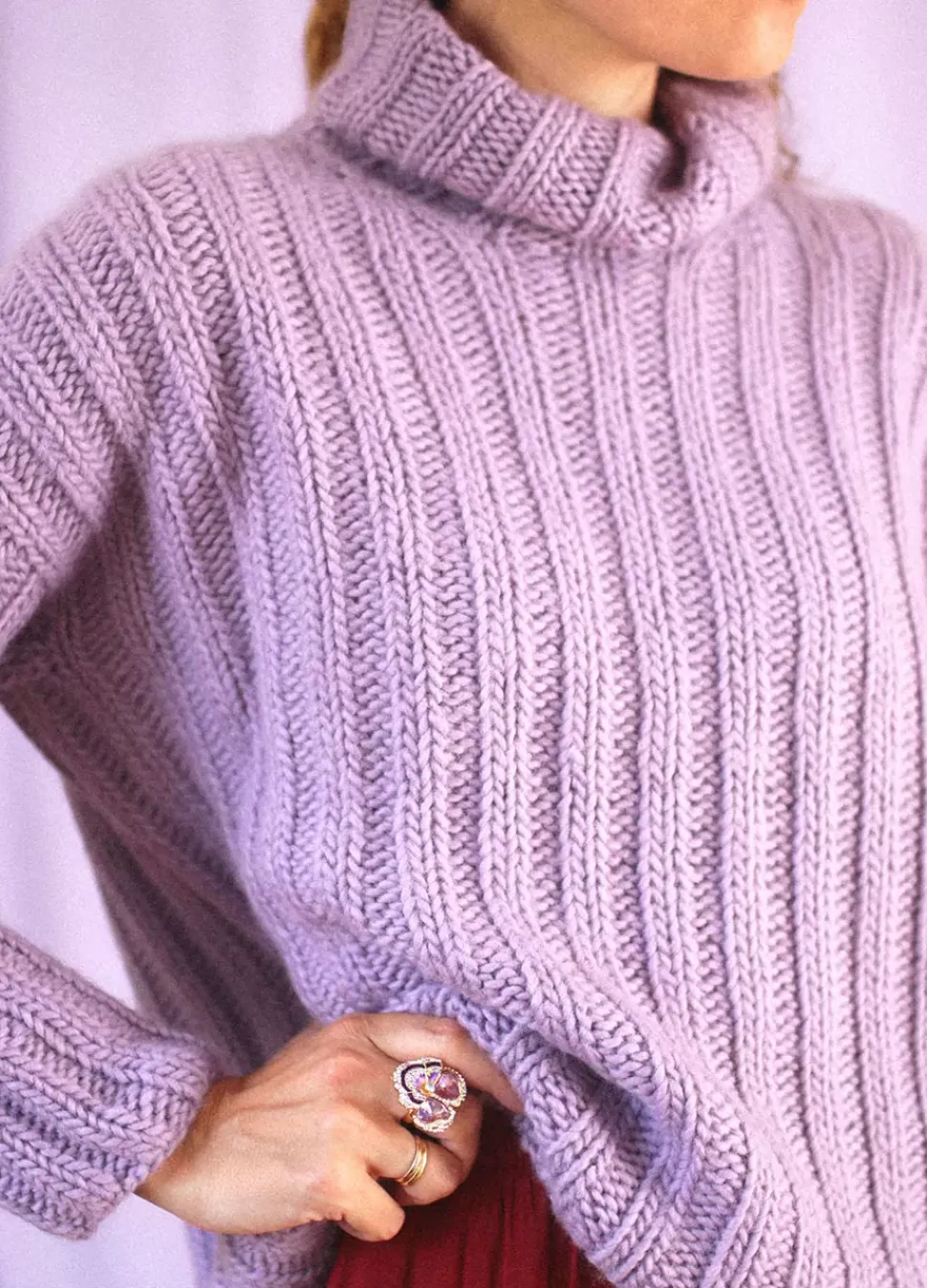 We Are Knitters Mochi Sweater Kit x @morganem2| Morgane Matthieu|Sweaters
