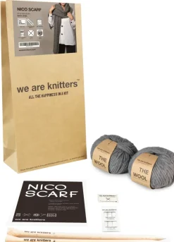 We Are Knitters Nico Scarf Kit| Accessories|Cardigan & Vests