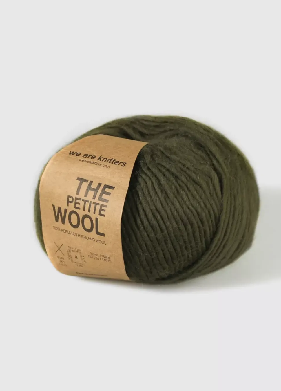We Are Knitters Petite Wool Olive| Bulky|Ool