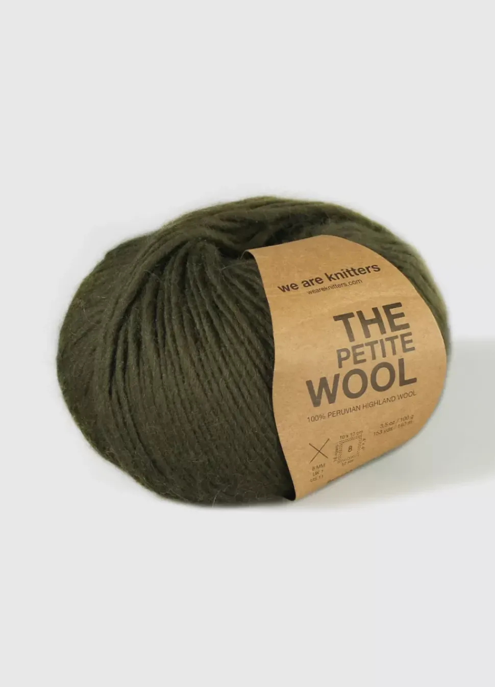 We Are Knitters Petite Wool Olive| Bulky|Ool