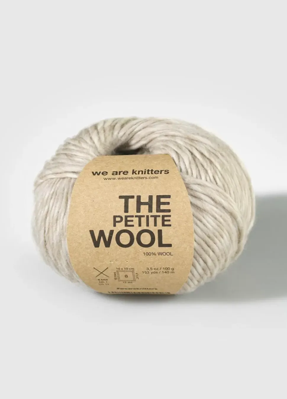 We Are Knitters Petite Wool Spotted Beige| Bulky|Ool