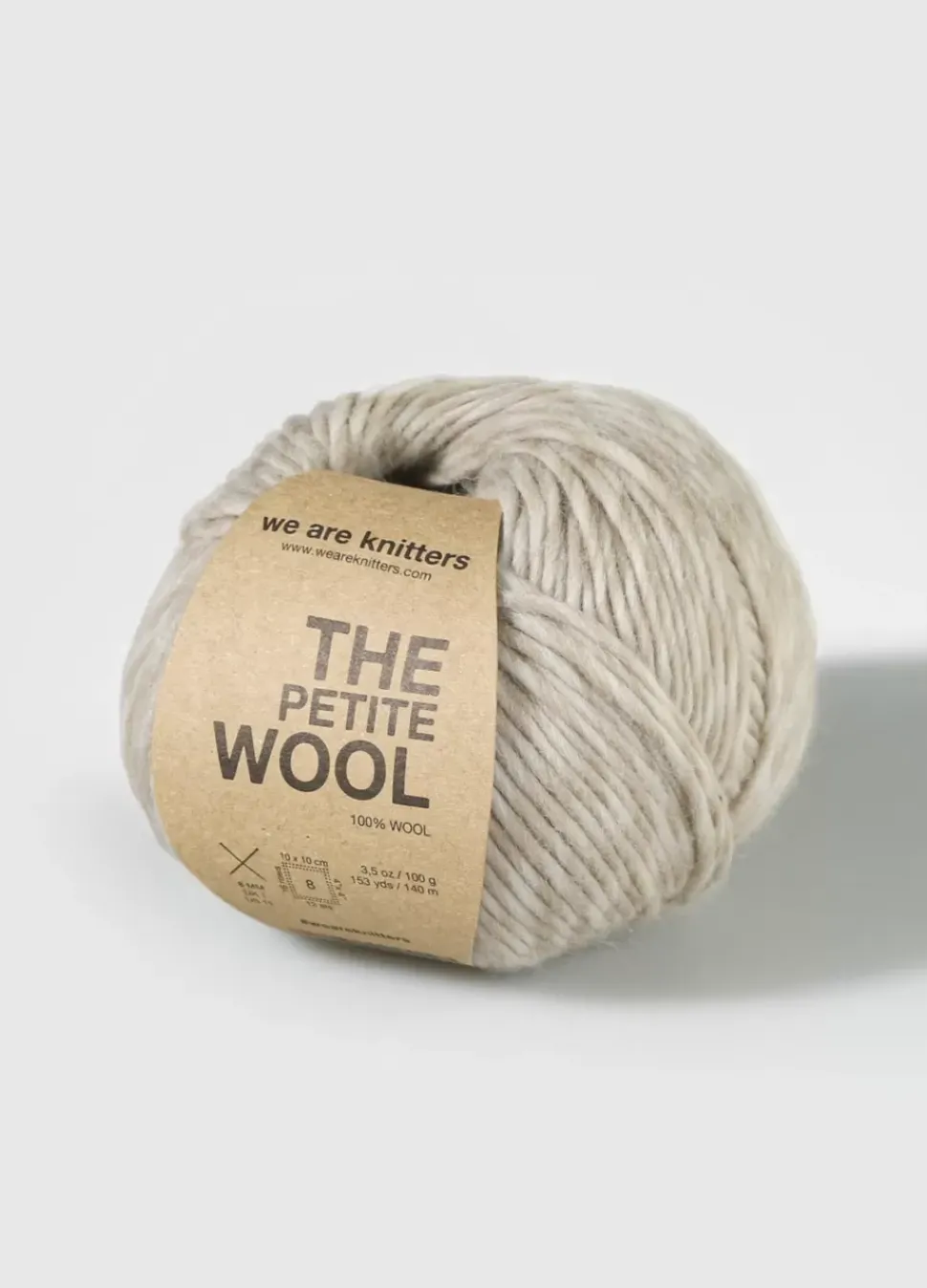 We Are Knitters Petite Wool Spotted Beige| Bulky|Ool