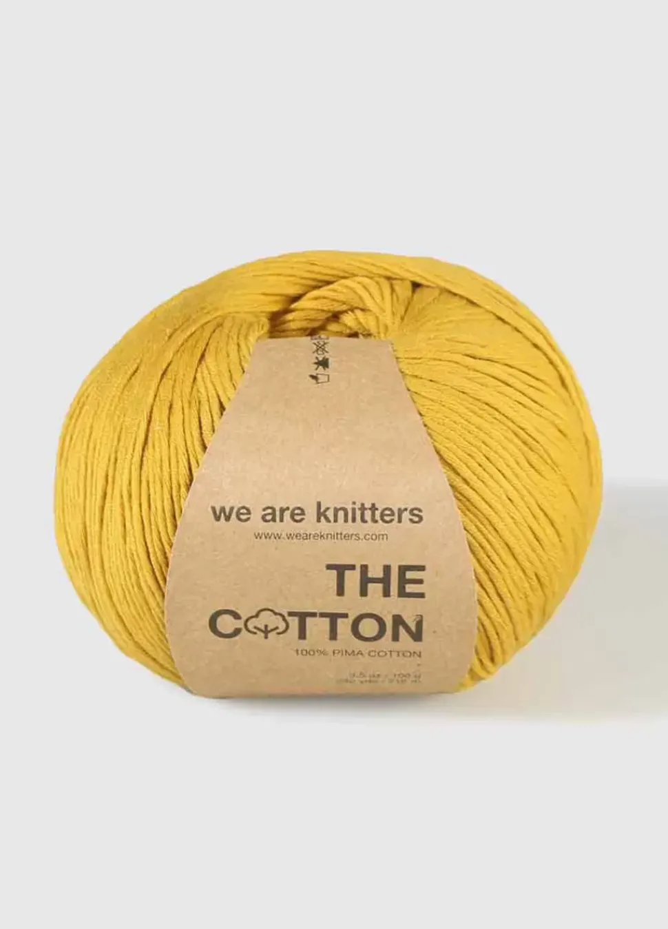 We Are Knitters Pima Cotton Mustard| DK|Cotton