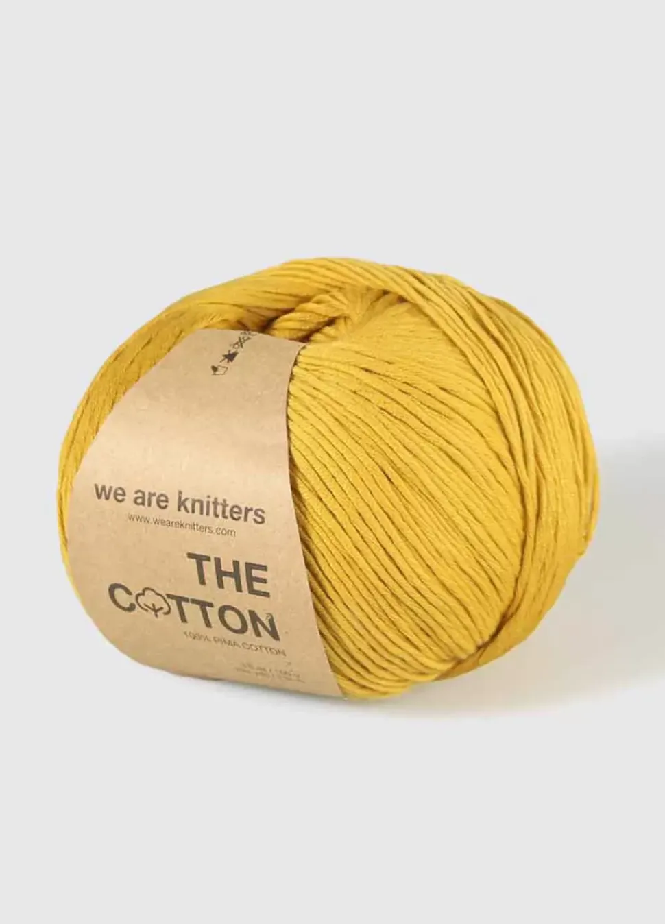 We Are Knitters Pima Cotton Mustard| DK|Cotton