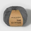 We Are Knitters Pima Cotton Spotted Dark Grey| DK|Cotton