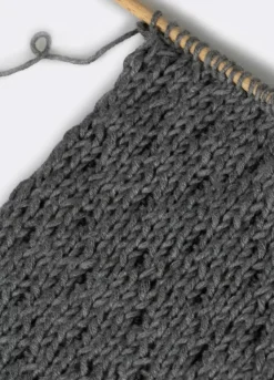 We Are Knitters Pima Cotton Spotted Dark Grey| DK|Cotton